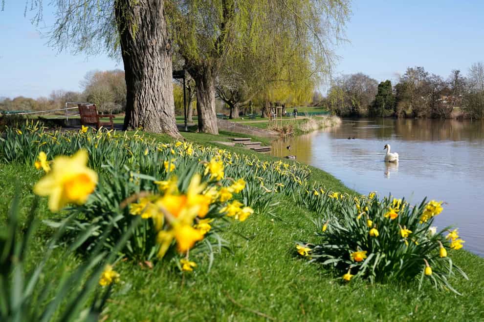 Wall-to-wall sunshine is forecast for Britain on Saturday (PA)