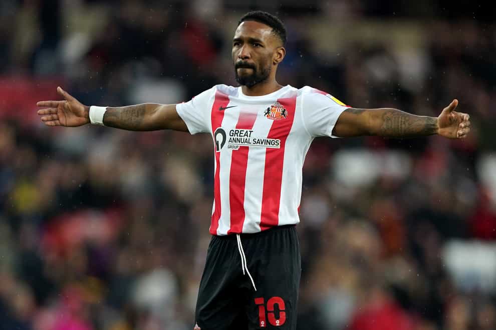 Jermain Defoe went close for Sunderland in the draw at Lincoln (Owen Humphreys/PA)