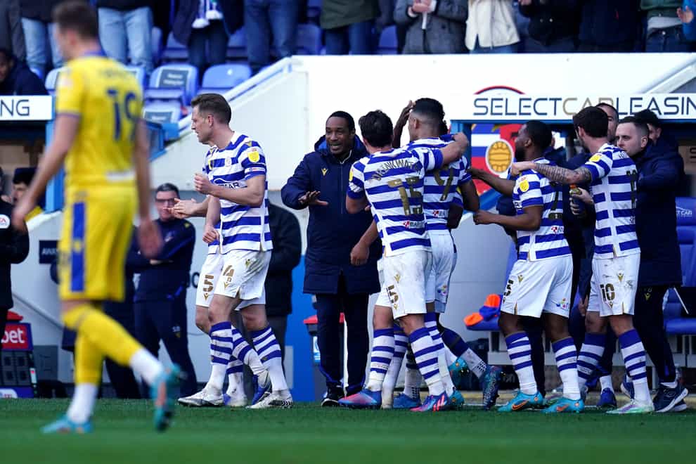 Reading manager Paul Ince is demanding ruthlessness from his players (John Walton/PA)