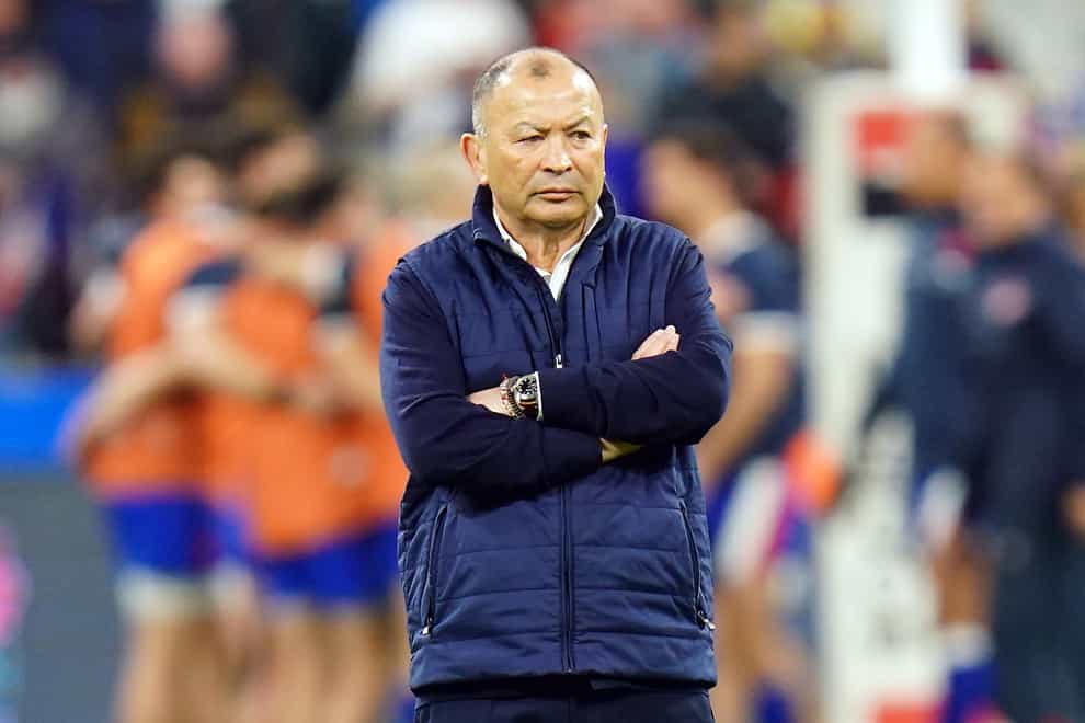 Eddie Jones refused to answer questions over his future after England’s defeat to France (Adam Davy/PA)