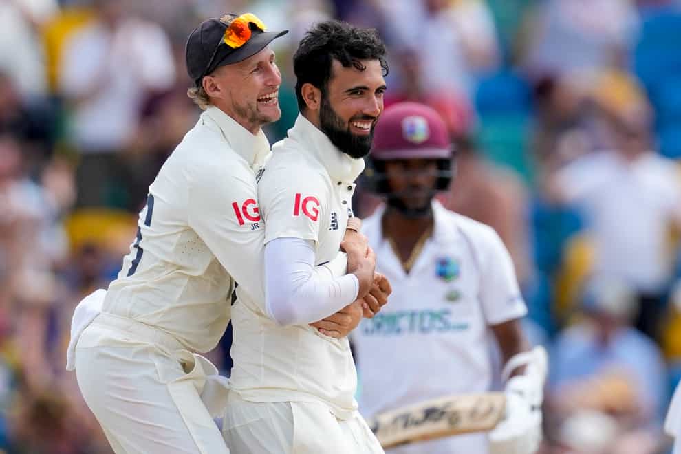 Saqib Mahmood is hoping to help England claim victory over the West Indies (Ricardo Mazalan/AP)