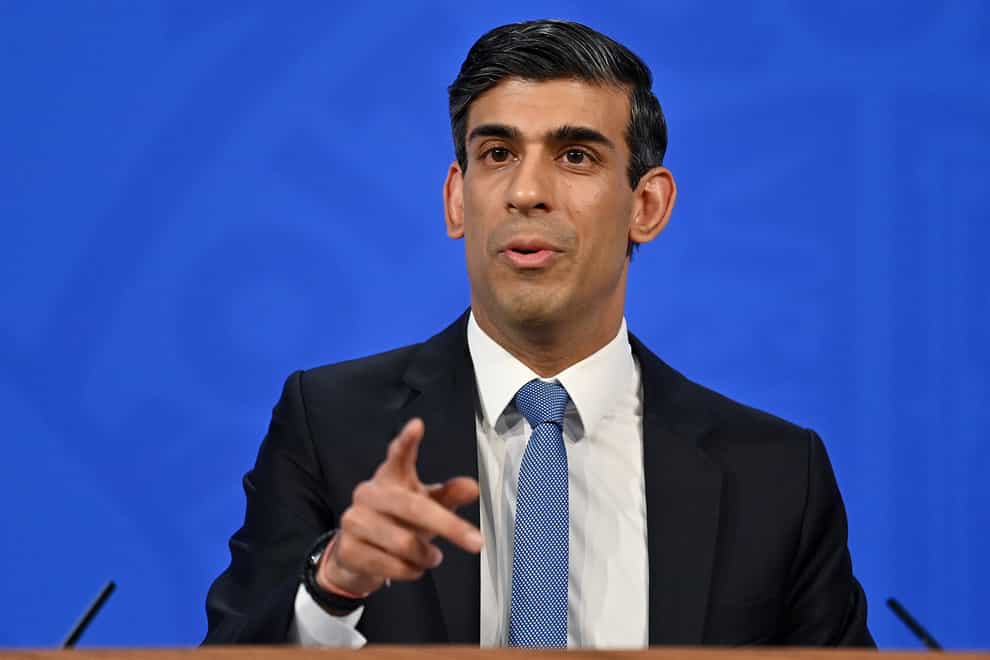 Chancellor Rishi Sunak has said goal over the rest of the Government’s term is to cut taxes, ahead of his spring statement on Wednesday (Justin Tallis/PA)