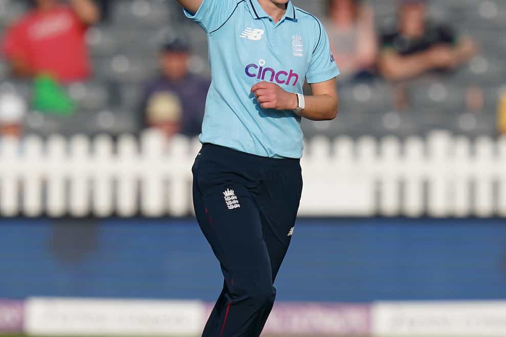 Kate Cross took three wickets as England beat hosts New Zealand by one wicket at the World Cup (David Davies/PA)