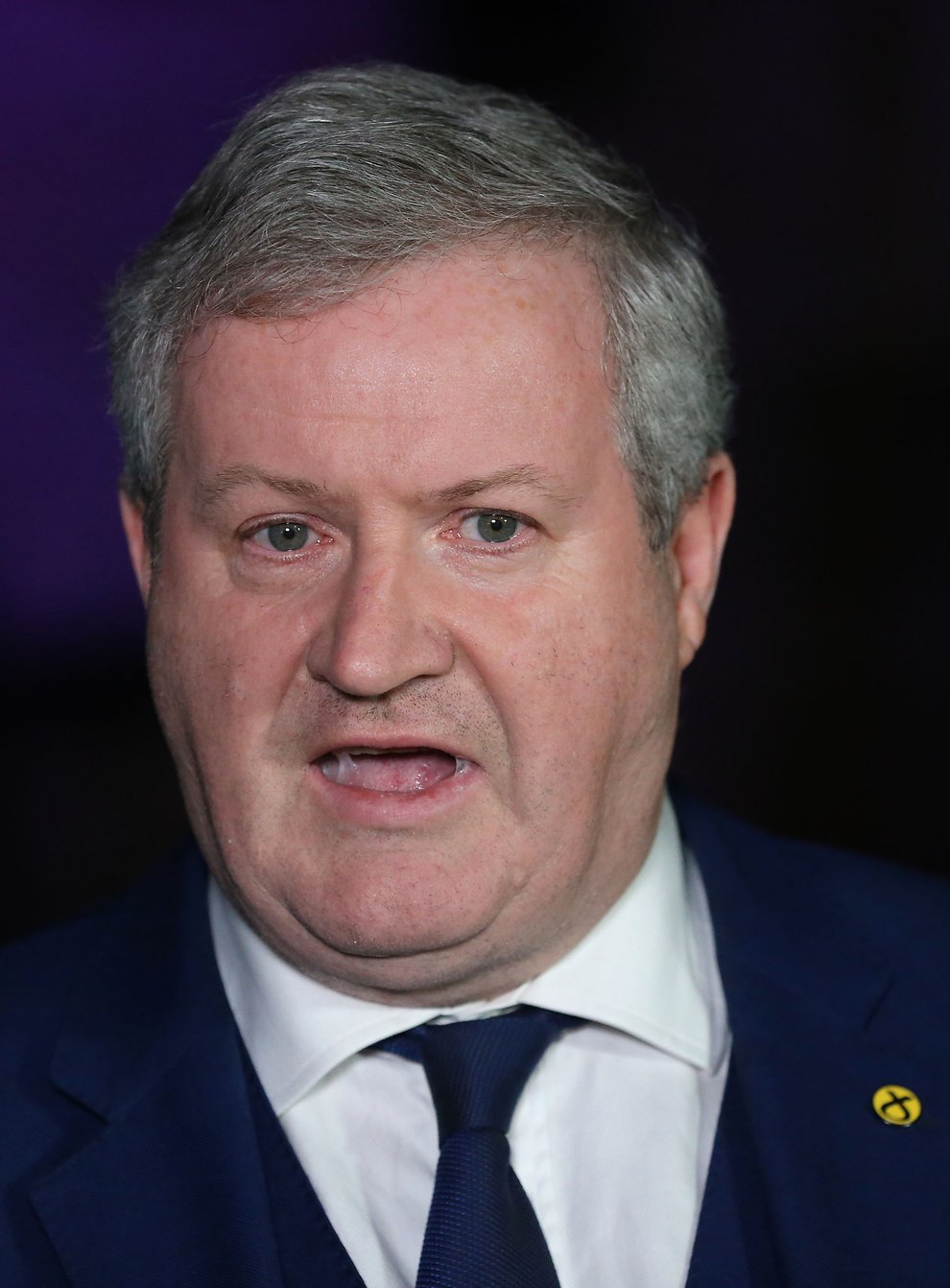Ian Blackford said Vladimir Putin should not be allowed to determine the timing of a second Scottish independence referendum (Isabel Infantes/PA)