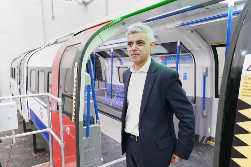 Future contracts for London transport schemes which support jobs across the country are at risk without long-term funding from the Government, the capital’s mayor is warning (Danny Lawson/PA)