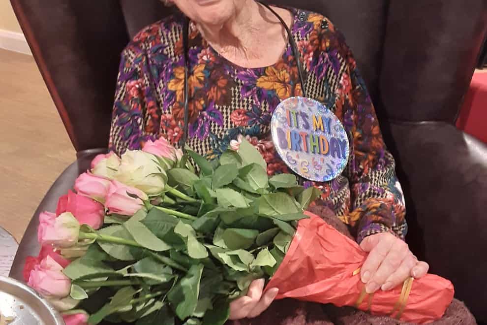 Beata Hulsen celebrates her 100th birthday at Skylark House (Skylark House)
