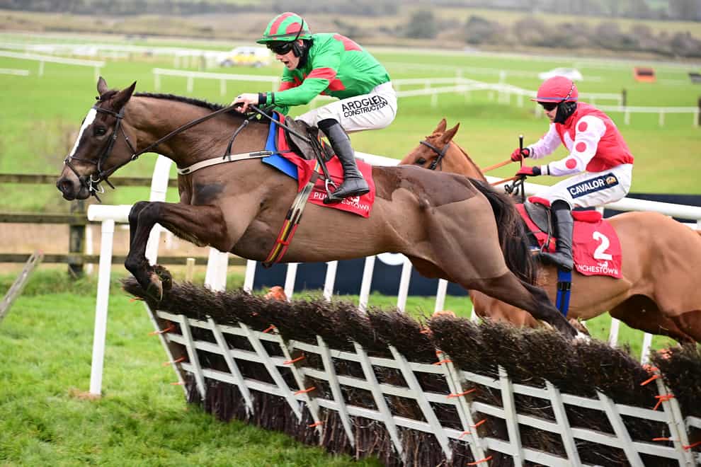Colonel Mustard (right) could go to Aintree following his fine effort at Cheltenham (PA)