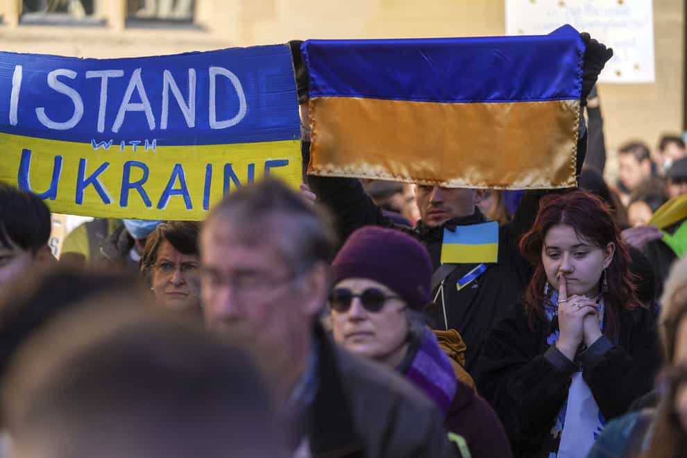 Ministers are preparing for the arrival of up to 200,000 Ukrainian refugees (Steve Parsons/PA)