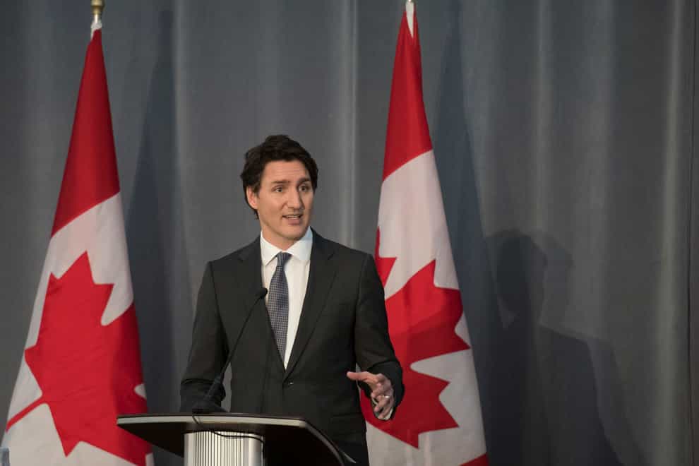 Canadian Prime Minster Justin Trudeau (AP)