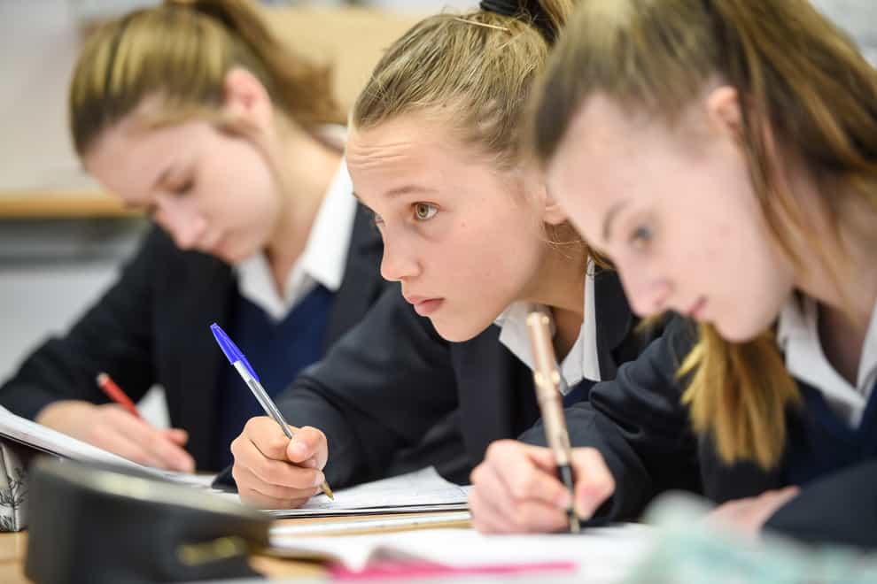 The study found pupils who did not enter D&T GCSE were unlikely to continue studying the subject post-16 (Ben Birchall/PA)