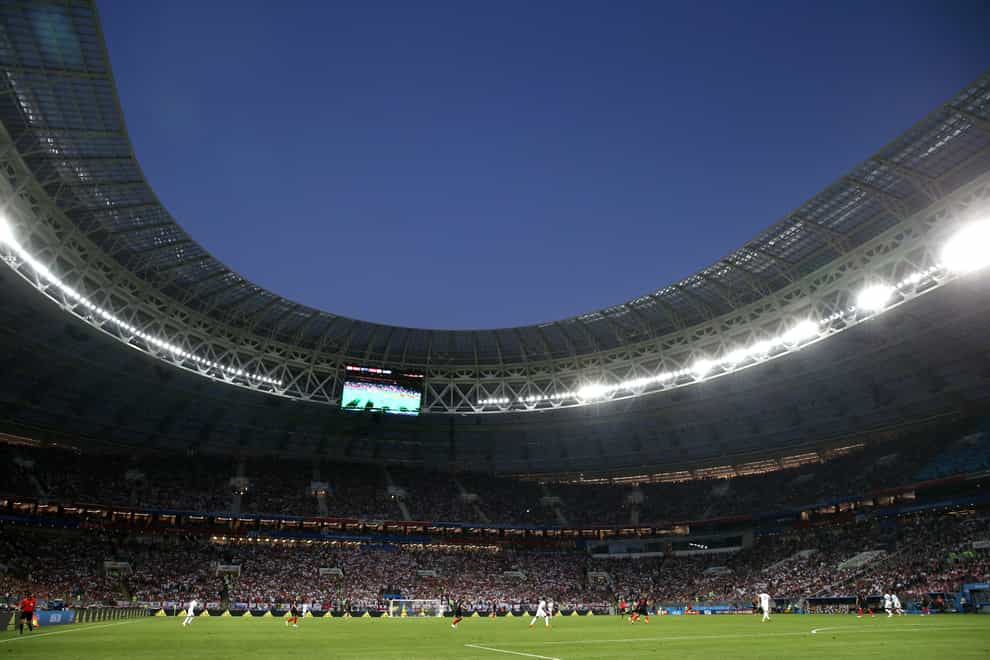 The Luzhniki Stadium is the national stadium of Russia (Tim Goode/PA)