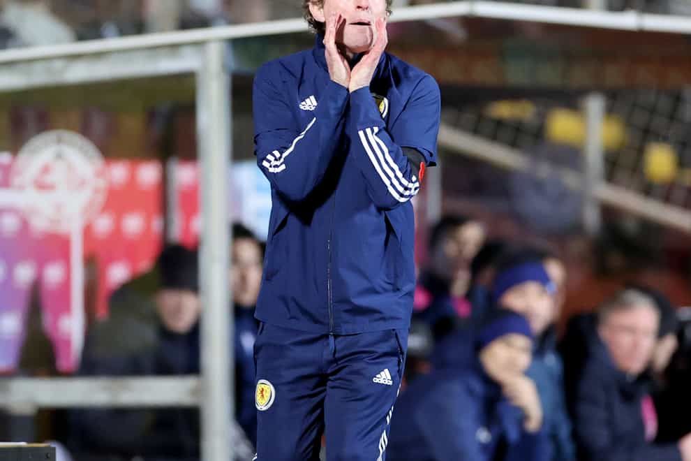 Scotland under-21 boss Scot Gemmill has tested positive for Covid-19 (Steve Welsh/PA)
