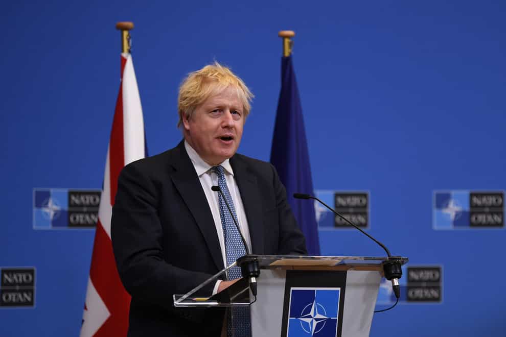 Prime Minister Boris Johnson will meet other Nato leaders (Daniel Leal/PA)