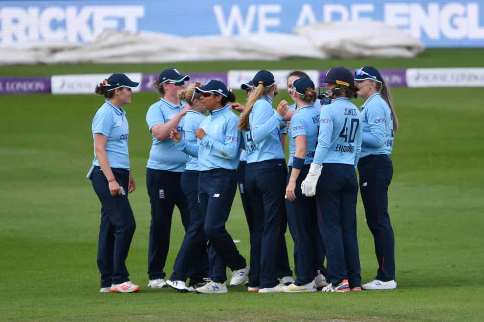 England moved a step closer to the Women’s World Cup semi-finals with their first comfortable victory of the tournament (Simon Galloway/PA)