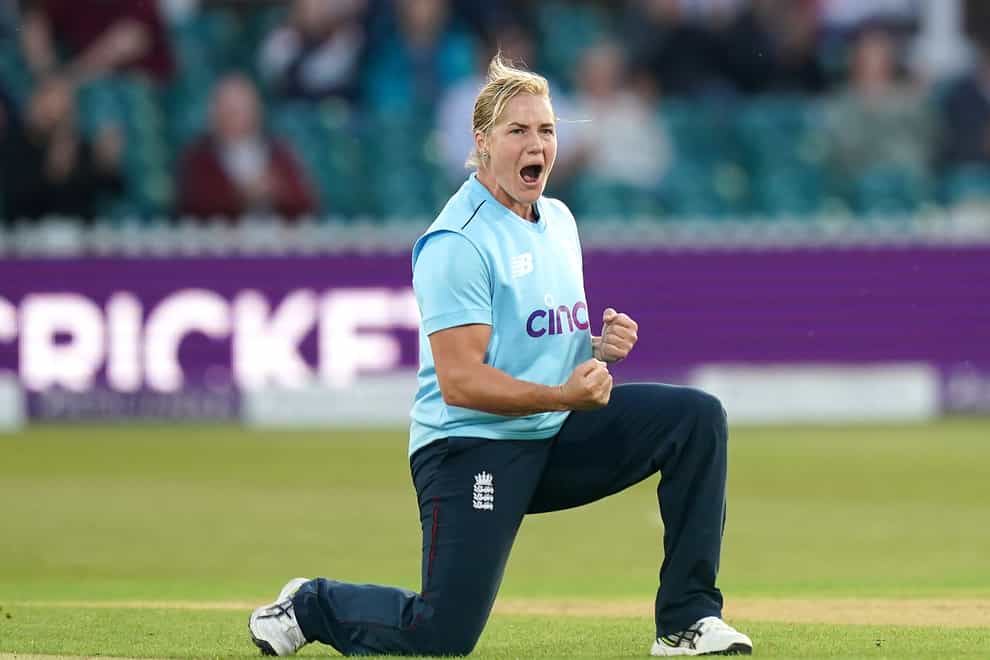 Katherine Brunt believes England will take a lot of confidence from their nine-wicket victory over Pakistan (Mike Egerton/PA)