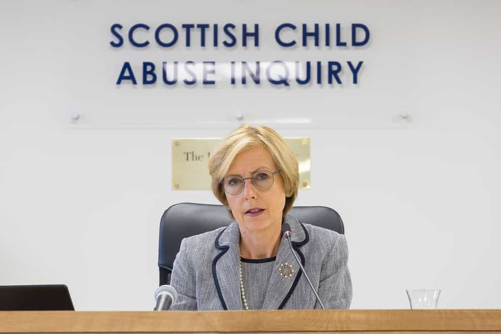 Lady Smith is the chair of the Scottish Child Abuse Inquiry (Nick Mailer/PA)