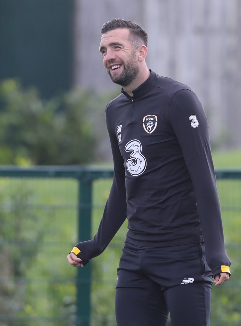 Republic of Ireland defender Shane Duffy has a smile back on his face (Niall Carson/PA)