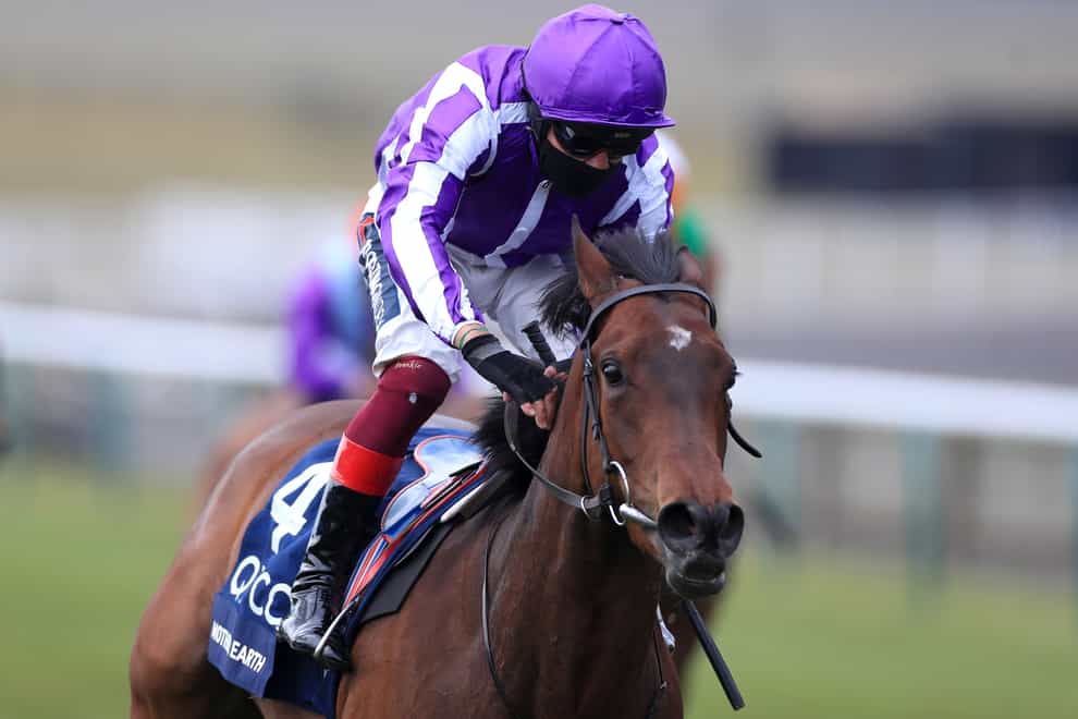 Mother Earth and Frankie Dettori won last year’s 1000 Guineas (Mike Egerton/PA)