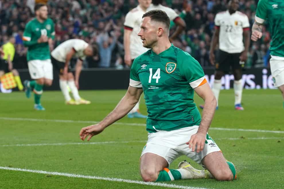 Alan Browne scored a late equaliser for the Republic of Ireland (Brian Lawless/PA)