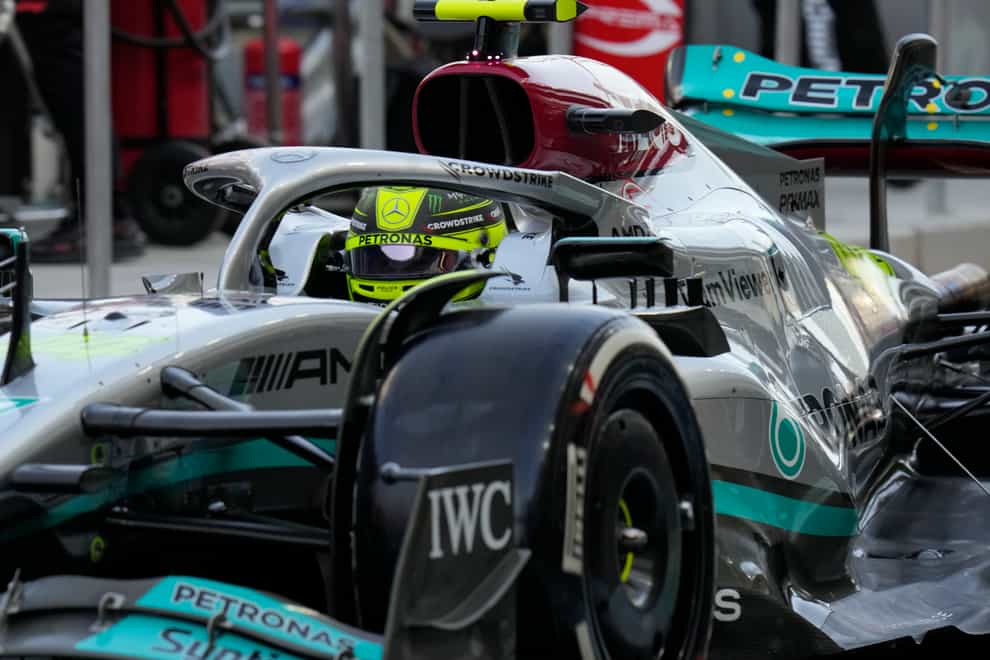Lewis Hamilton qualified only 16th on Saturday (Hassan Ammar/AP)