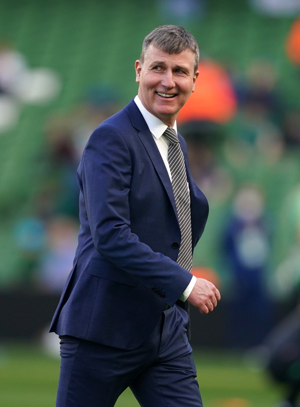 Republic of Ireland manager Stephen Kenny is already looking ahead to June’s Nations League fixtures (Brian Lawless/PA)