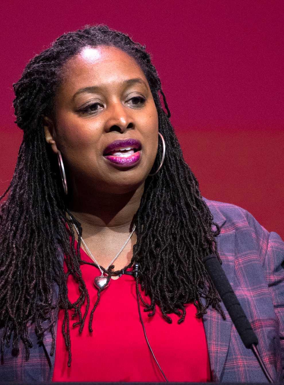 Dawn Butler during the Labour leadership hustings at the SEC centre, Glasgow (Jane Barlow/PA)