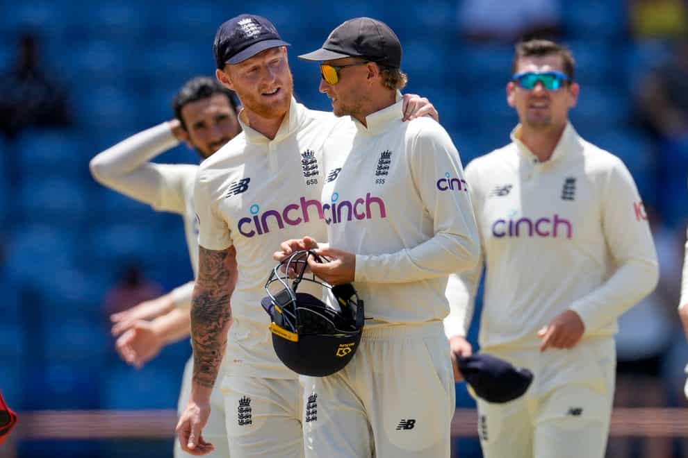 Joe Root, centre, and England tasted defeat again in the West Indies (Ricardo Mazalan/AP)
