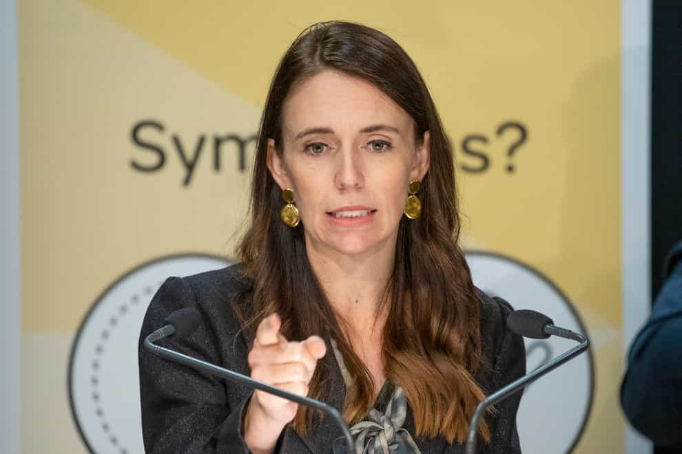 New Zealand prime minister Jacinda Ardern said a Chinese military presence on the Solomon Islands was ‘gravely concerning’ (Mark Mitchell/Pool Photo via AP)
