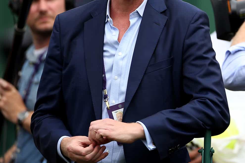 Boris Becker (Steven Paston/PA)