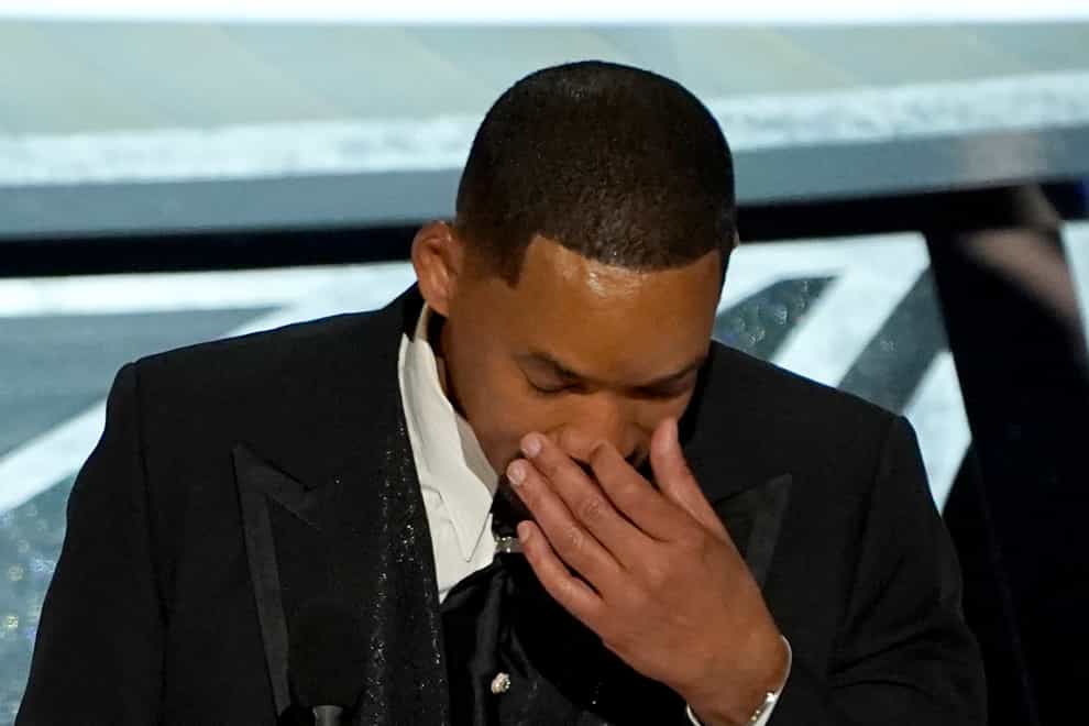 Downing Street on Will Smith: ‘striking someone is never the answer’ (Chris Pizzello/AP)