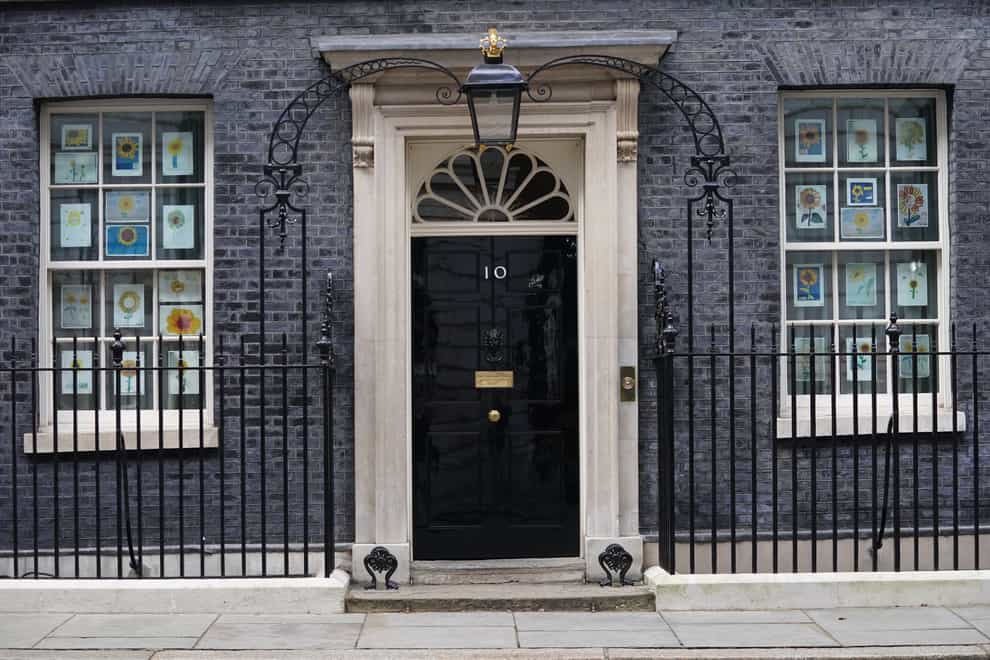 Downing Street, home of Prime Minister Boris Johnson (Kirsty O’Connor/PA)