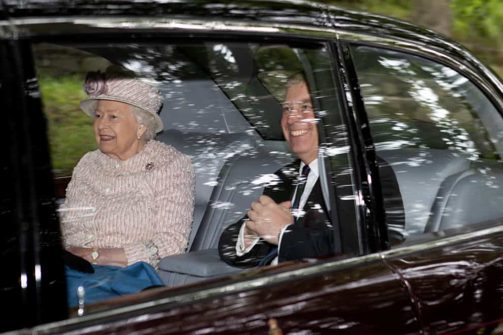 The Duke of York will accompany the Queen to the memorial service for the Duke of Edinburgh (Jane Barlow/PA)