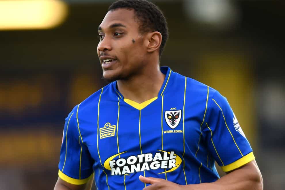 AFC Wimbledon have put Darius Charles (pictured) in caretaker charge after Mark Robinson left on Monday (Joe Giddens/PA)