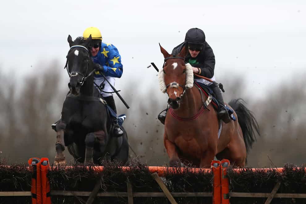 Innisfree Lad (left) will be ridden by champion jockey elect Brian Hughes in the Coral Scottish Grand National (Tim Goode/PA)