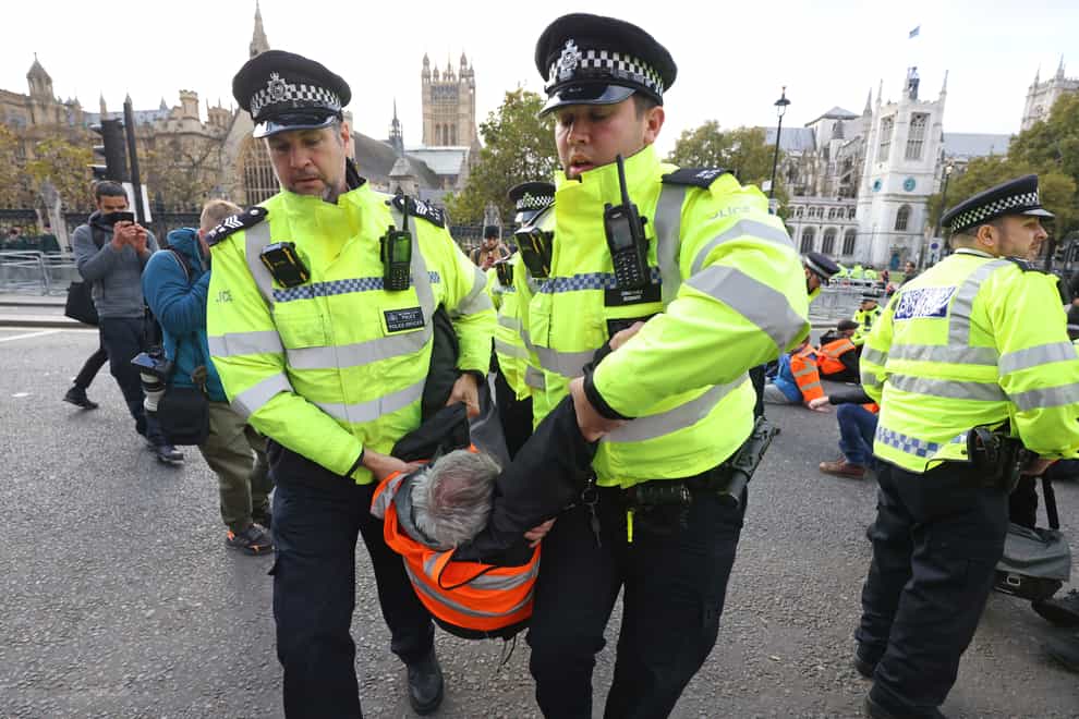 Climate activists Insulate Britain said 117 supporters have been charged over its road-blocking protests between September and November last year (James Manning/PA)