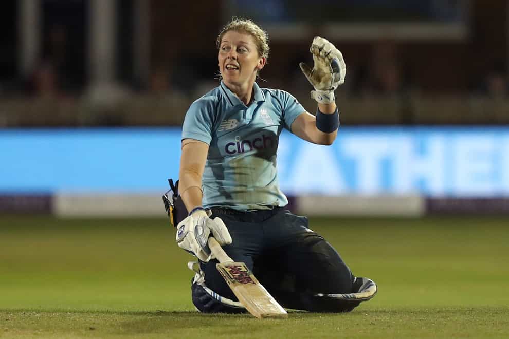 Heather Knight is hoping it all comes together for England on Thursday (Simon Marper/PA)