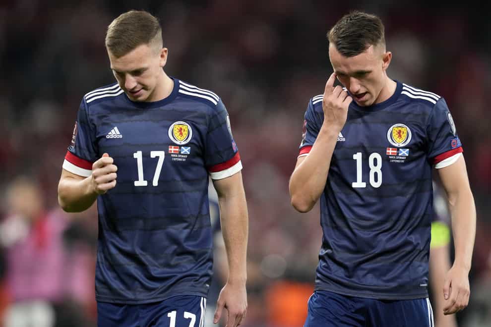 There is positivity around Scotland, says Lewis Ferguson (left) (Claus Bech/PA)