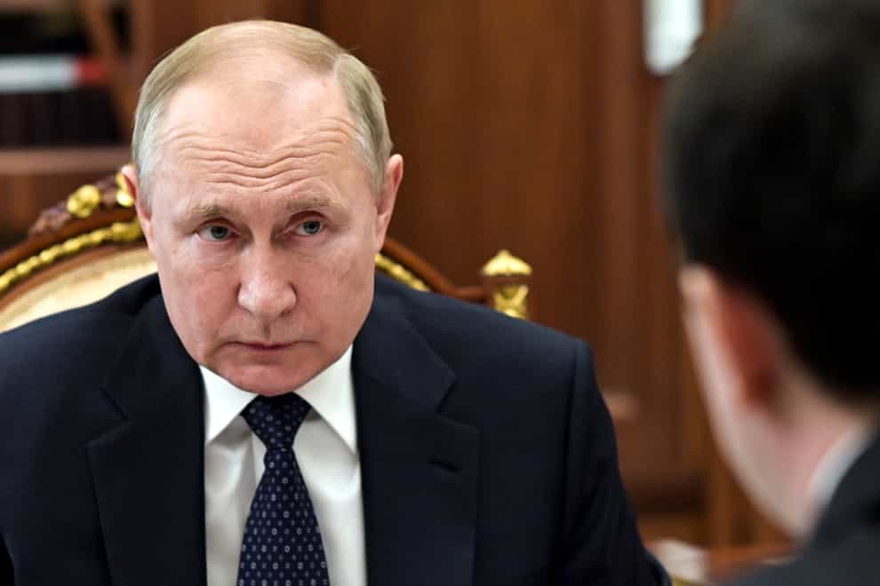 Vladimir Putin (Mikhail Klimentyev, Sputnik, Kremlin Pool Photo via AP)