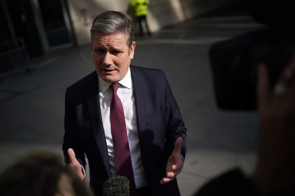Leader of the Labour Party Sir Keir Starmer (Yui Mok/PA)