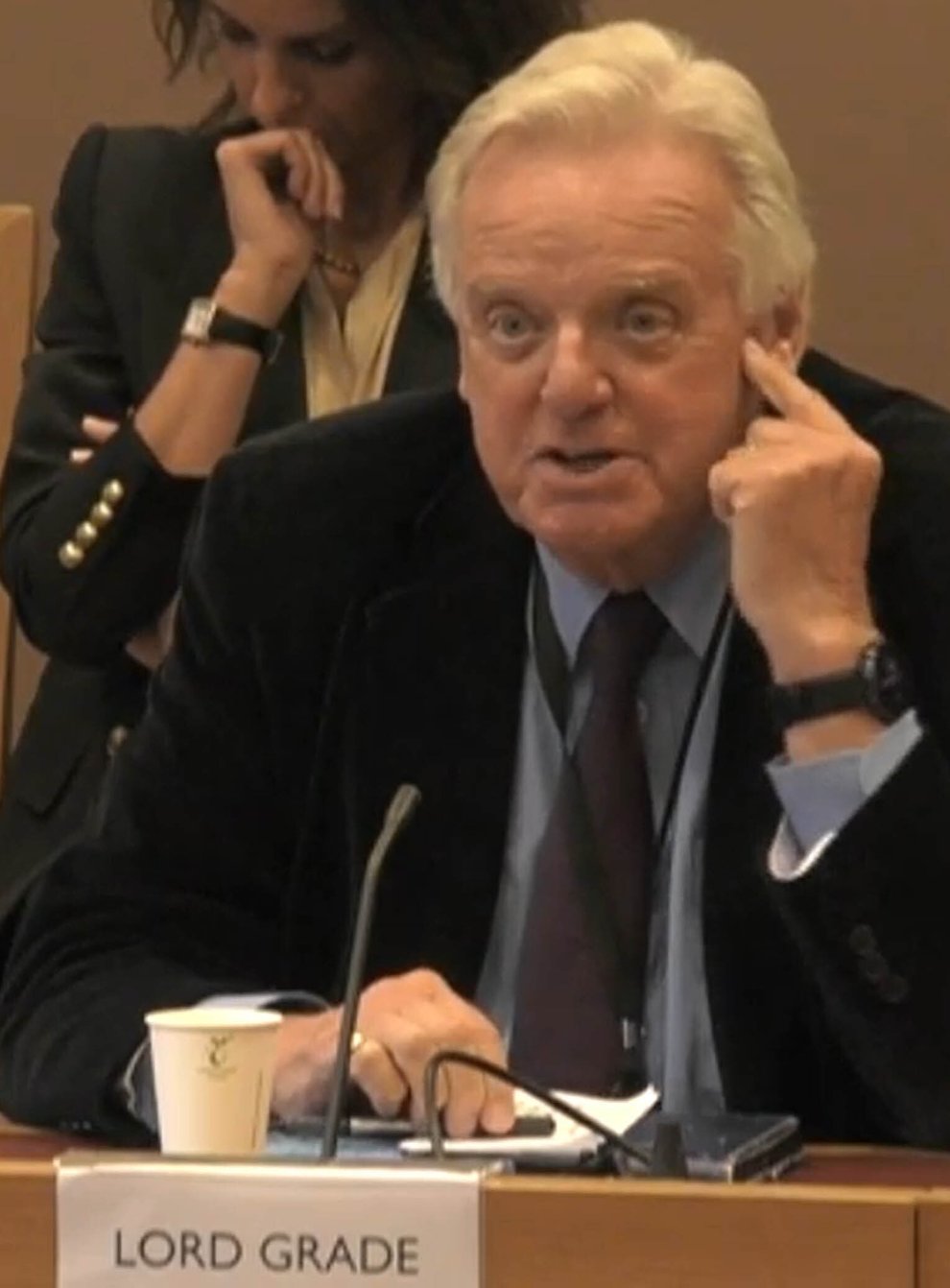 New Ofcom chairman Lord Grade is appearing before the Digital, Culture, Media and Sport Committee for ‘pre-appointment scrutiny’ (House of Lords/PA)
