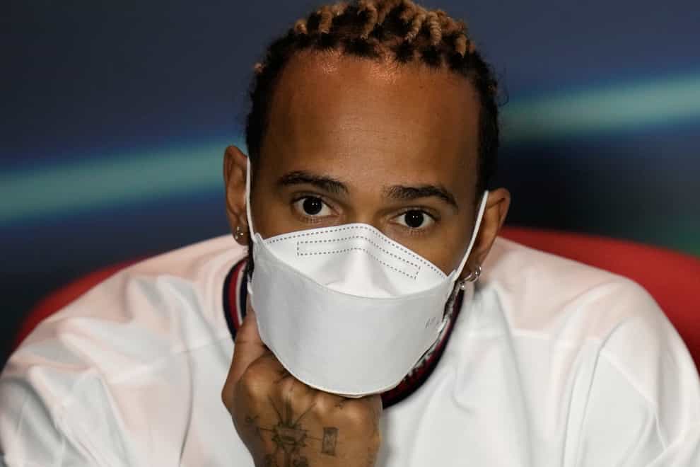 Lewis Hamilton has opened up about his mental struggles (Hassan Ammar/PA)