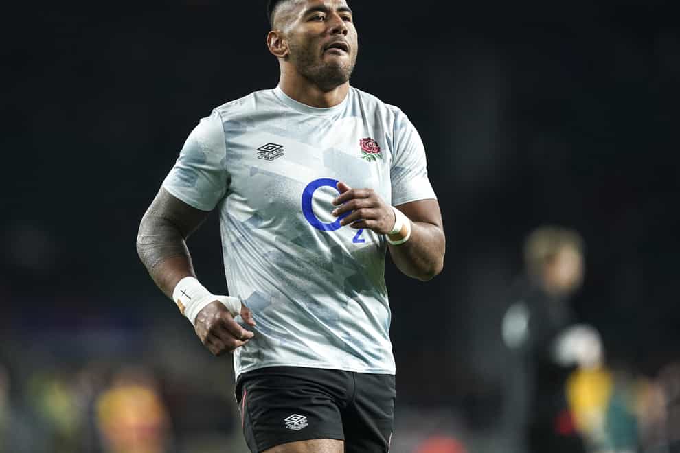 Manu Tuilagi has been selected on the bench for Sale against Saracens (Mike Egerton/PA)