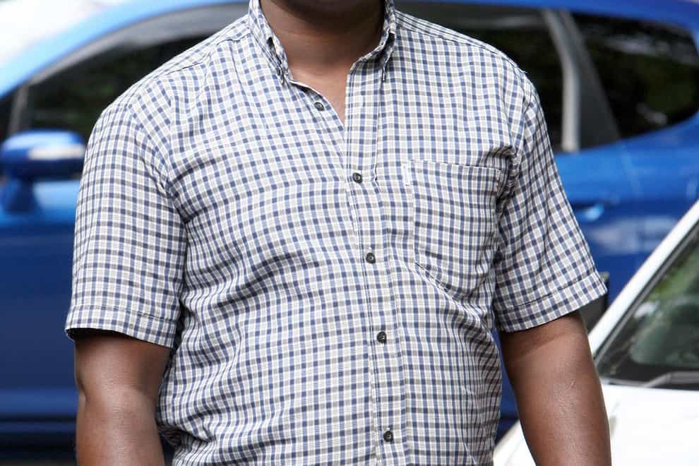 Legends employee Dassen Narayanen, appearing at Mapou District Court (PA)