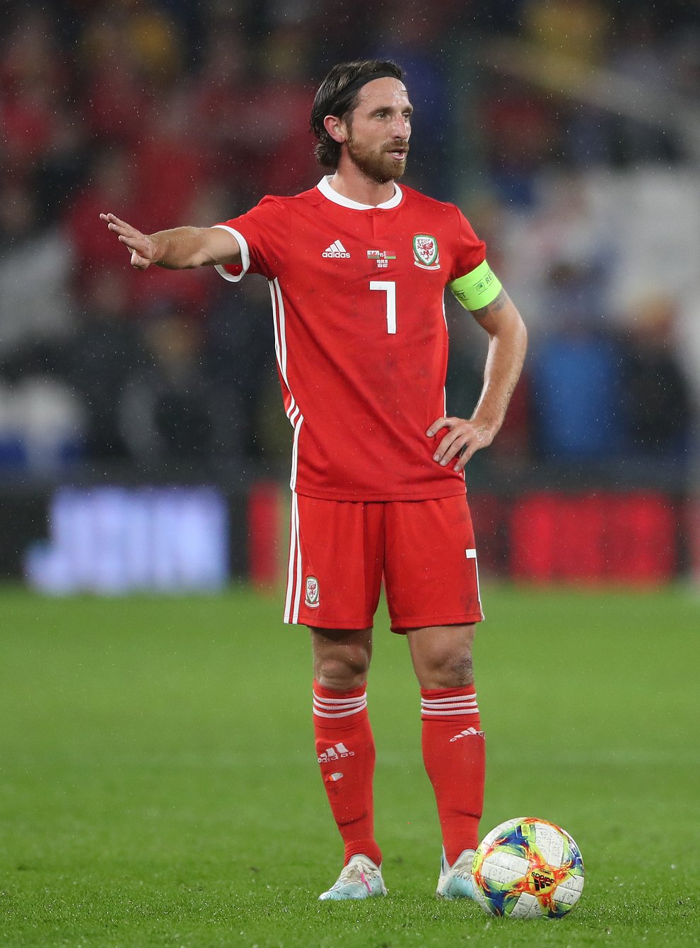 Stoke captain Joe Allen was in action for Wales (Nick Potts/PA)