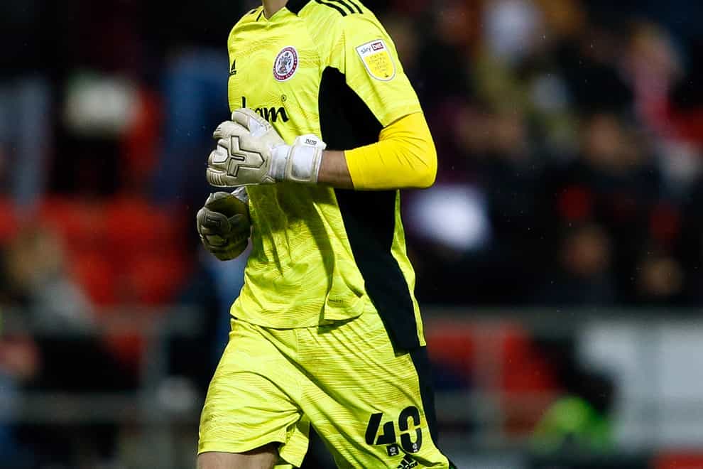 Accrington goalkeeper Toby Savin is available following suspension (Will Matthews/PA)