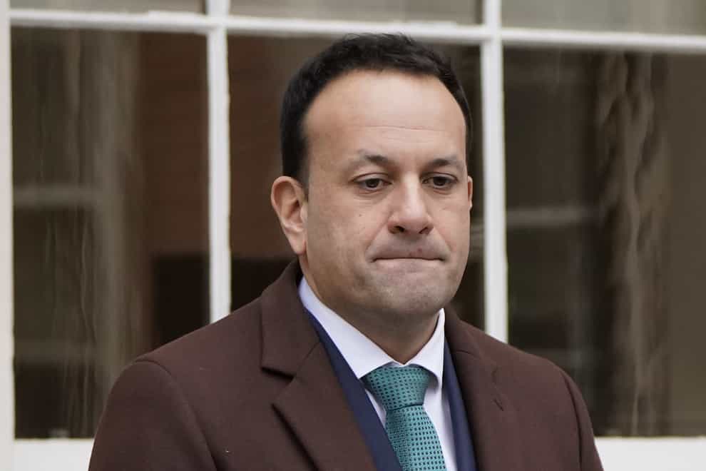Tanaiste Leo Varadkar has insisted that his leadership is not endangered, during a visit to Dublin Zoo (Niall Carson/PA)