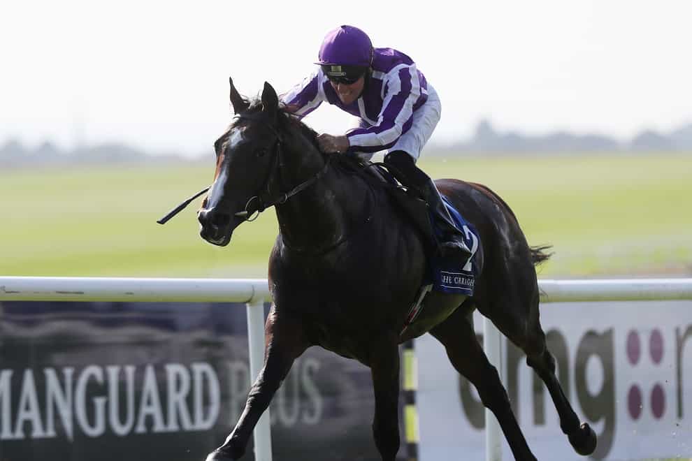 Bluegrass winning at the Curragh (Brian Lawless/PA)