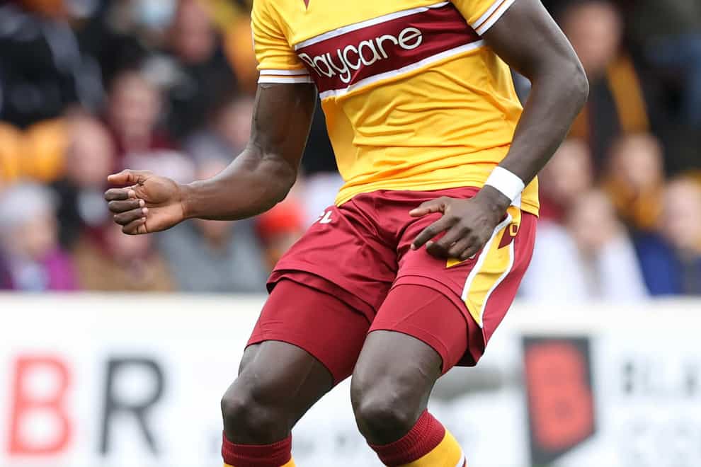 Bevis Mugabi is back in contention for Motherwell (Jeff Holmes/PA)