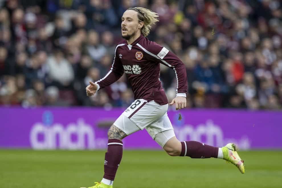 Hearts are in talks with Barrie McKay (Jeff Holmes/PA)