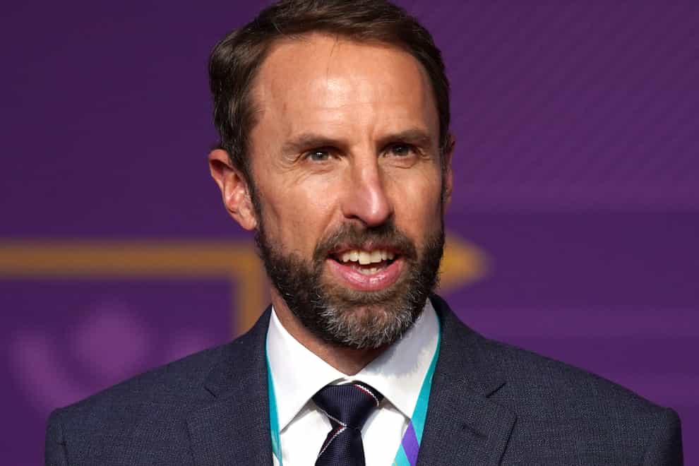 England manager Gareth Southgate faces a potential ‘Battle of Britain’ in the group stage of the 2022 Qatar World Cup (Nick Potts/PA)